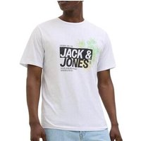 Jack & Jones  T-Shirt 12269390-WHI Jack & Jones  T-Shirt 12269390-WHI
