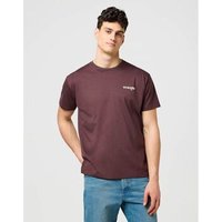 Wrangler  T-Shirt 112371468 VINTAGE TEE-MAHOGANY Wrangler  T-Shirt 112371468 VINTAGE TEE-MAHOGANY