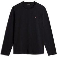 Napapijri  Langarmshirt SALIS LS - NP0A4HN7-0411 BLACK Napapijri  Langarmshirt SALIS LS - NP0A4HN7-0411 BLACK
