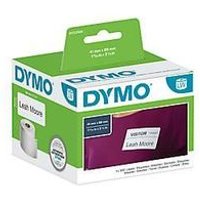 DYMO LabelWriter, Namensschilder-Etiketten, ablösbar, 41 x 89 mm, 1 Rolle à 300 Stück DYMO LabelWriter, Namensschilder-Etiketten, ablösbar, 41 x 89 mm, 1 Rolle à 300 Stück