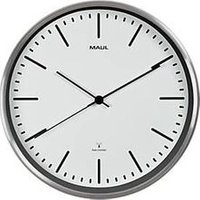 Funk Wanduhr Maul MAULfly, rund, für Innenräume ∅ 300 mm, Auto-Zeitumstellung, Kunststoff & Glas mit Batterie, weiß Funk Wanduhr Maul MAULfly, rund, für Innenräume ∅ 300 mm, Auto-Zeitumstellung, Kunststoff & Glas mit Batterie, weiß