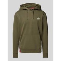 Hoodie mit Label-Print Hoodie mit Label-Print