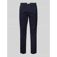 Slim Fit Chino in unifarbenem  Modell ‘NEW Miles‘ Slim Fit Chino in unifarbenem  Modell ‘NEW Miles‘