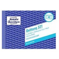 Avery Zweckform Quittung inkl. MwSt. Nr. 321 Avery Zweckform Quittung inkl. MwSt. Nr. 321