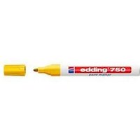 EDDING Lackmarker 750, 2-4 mm, gelb, 1 Stück EDDING Lackmarker 750, 2-4 mm, gelb, 1 Stück