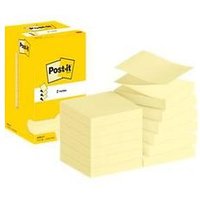 POST-IT Haftnotizen Super Sticky Z-Notes R330, 76 x 76 mm, wiederablösbar, cellophanfrei verpackt, 12 x 100 Blatt, gelb POST-IT Haftnotizen Super Sticky Z-Notes R330, 76 x 76 mm, wiederablösbar, cellophanfrei verpackt, 12 x 100 Blatt, gelb