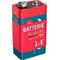 Ansmann Alkaline Block E Batterien, 9 Volt, besonders lange Lebensdauer, 1 Stück Ansmann Alkaline Block E Batterien, 9 Volt, besonders lange Lebensdauer, 1 Stück