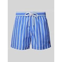 Relaxed Fit Badeshorts mit Tunnelzug Modell ‘TRAVELER‘ Relaxed Fit Badeshorts mit Tunnelzug Modell ‘TRAVELER‘