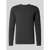 Regular Fit Strickpullover aus reiner Baumwolle Modell ‘BERG‘ Regular Fit Strickpullover aus reiner Baumwolle Modell ‘BERG‘