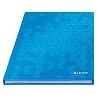Notizbuch Leitz WOW, Format A5, 80 karierte Blatt, Hardcover-Einband, FSC®-zertifiziert, blau Notizbuch Leitz WOW, Format A5, 80 karierte Blatt, Hardcover-Einband, FSC®-zertifiziert, blau