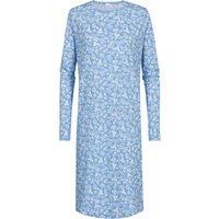 Nachthemd Serie Flower Meadow Blue Silk