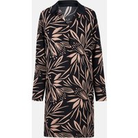 Nachthemd Serie Vivid Bloom Schwarz