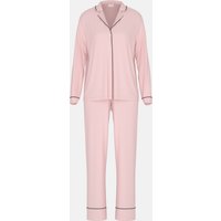 Langer Pyjama Serie Pure Chic Bonbon Pink