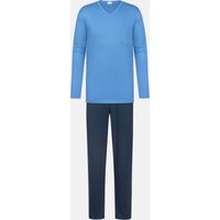 Anzug lang Serie Micro Blue Recent Blue