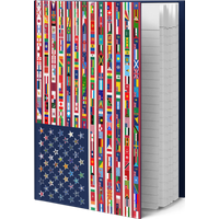 We Are America Flag Hardcover Journal