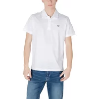 Emporio Armani Underwear Herren Polo Weiß 485919, Größe XL