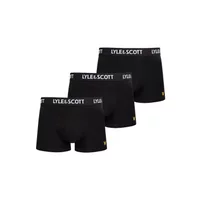 Lyle & Scott Herren Schwarz 457379, Größe S