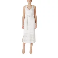 Vila Clothes Kleid Beige 485720, Größe M