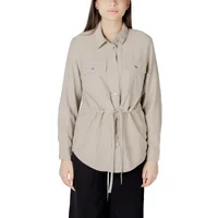Only Hemd Beige 485750, Größe S