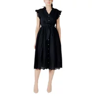 Vila Clothes Kleid Schwarz 485721, Größe 38