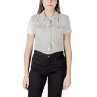 Only Weste Beige 485624, Größe XS