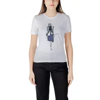 Only T-Shirt Weiß 485623, Größe M