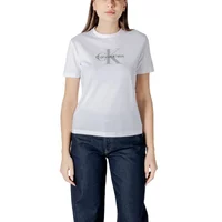 Calvin Klein Jeans T-Shirt Weiß 485282, Größe XS