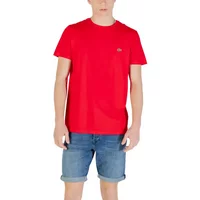 Lacoste Herren T-Shirt Rot 486767, Größe S