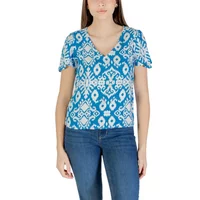 Vero Moda Bluse Azurblau 486270, Größe XS