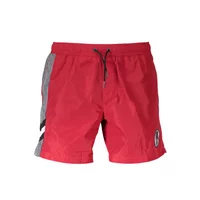 Karl Lagerfeld Beachwear Herren Medium Sea Boxer Rot KL20MBM07_ROSSO_RED, Größe S