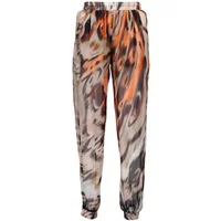 Just Cavalli Damen 2-TASCHEN-HOSE Orange S04KA0186_ARANCIO_129S, Größe 38