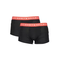 North Sails Herren Boxershort Schwarz NS01UTR03_NERO_BLACK, Größe S