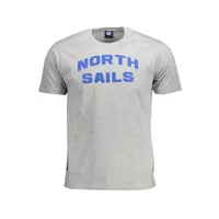 North Sails Herren Kurzarm-T-Shirt Grau 902342-000_GRIGIO_0926, Größe S