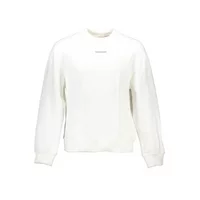 Calvin Klein Herren Langarm-Sweatshirt Weiß J30J318507_BIANCO_YAF, Größe XL