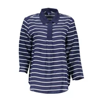 GANT Damen 4-ARM-POLOSHIRT Blau 19014301074_BLU_423, Größe 34