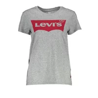 Levi's Damen Kurzarm-T-Shirt Grau 17369_GRIGIO_0263, Größe XS