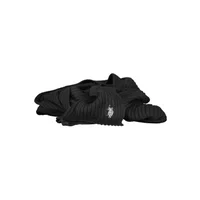 U.S. POLO Herren Schal Schwarz 61078-52321_NERO_199, Größe UNI