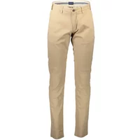 GANT Herren Slim-Fit-Hose Beige 19031503956_BEIGE_248-DARK-KHAKI, Größe 30 L34