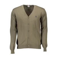 U.S. POLO Herren Cardigan Grün 60913-48847_VERDE_146, Größe 2XL
