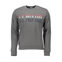 U.S. POLO Herren Langarm-Sweatshirt Grau 60705-53223_GRIGIO_189, Größe L