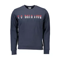 U.S. POLO Herren Langarm-Sweatshirt Blau 60705-53223_BLU_179, Größe XL