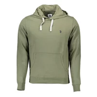 U.S. POLO Herren Langarm-Sweatshirt Grün 60698-53223_VERDE_146, Größe XL