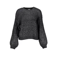 Desigual Damen Langarmshirt Schwarz 21WWJFBM_NERO_2000, Größe S