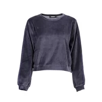 Desigual Damen Langarmshirt Blau 21WWSK38_BLU_5001, Größe S