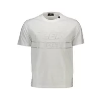 Plein Sport Herren Kurzarm-T-Shirt Weiß TIPS109_BIANCO_01-WHITE, Größe S