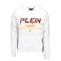 Plein Sport Herren Langarm-Sweatshirt Weiß FIPS217_BIANCO_01-BIANCO, Größe S