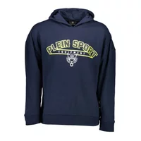 Plein Sport Herren Langarm-Sweatshirt Blau FIPS219_BLU_85-NAVY, Größe S