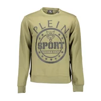 Plein Sport Herren Langarm-Sweatshirt Grün FIPS208_VERDE_32-GREEN, Größe S