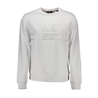 Plein Sport Herren Langarm-Sweatshirt Weiß FIPS210_BIANCO_01-WHITE, Größe S