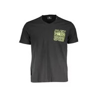 Plein Sport Herren T-Shirt Schwarz TIPS103_NERO_99-BLACK, Größe S
